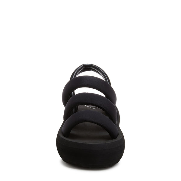 Rocket Dog Smile Black Strappy Sandal