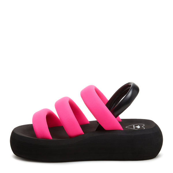Rocket Dog Smile Pink Strappy Sandal