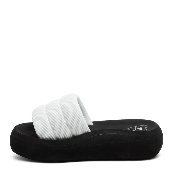 Rocket Dog Splash White Slide Sandal