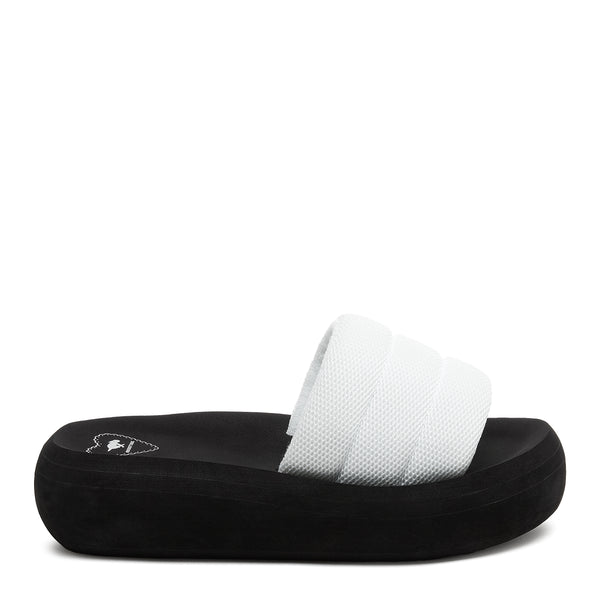 rocket dog Splash White Slide Sandal