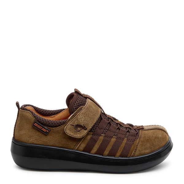 rocket dog Stoker Nubuck Dark Brown Sneaker