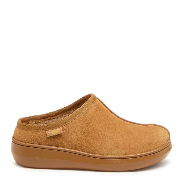 rocket dog Sugar Glide Camel Suede Slipper