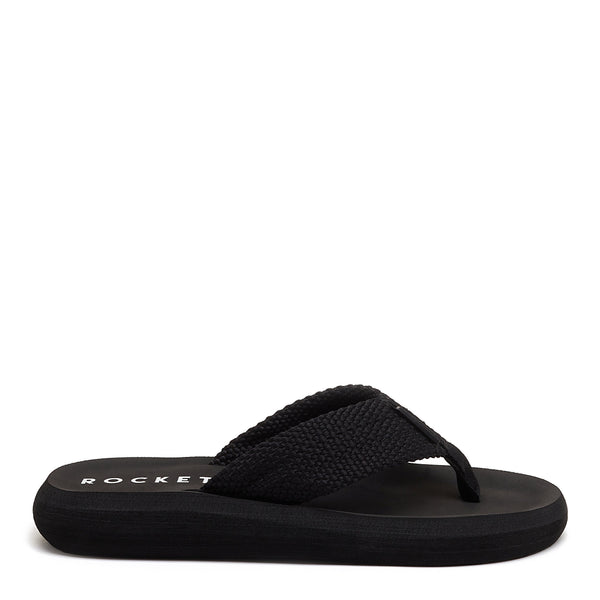 rocket dog Sunset Black Webbing Flip Flop