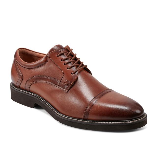 Rockport Men's Findlay Dress Lace-up Almond Toe Oxfords