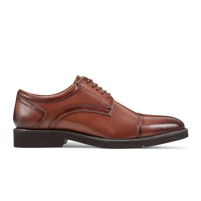 Rockport Men's Findlay Dress Lace-up Almond Toe Oxfords