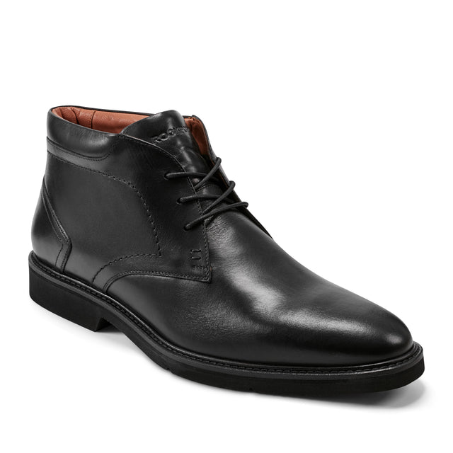 Rockport Men's Flynn Lace-up Almond Toe Casual Boots