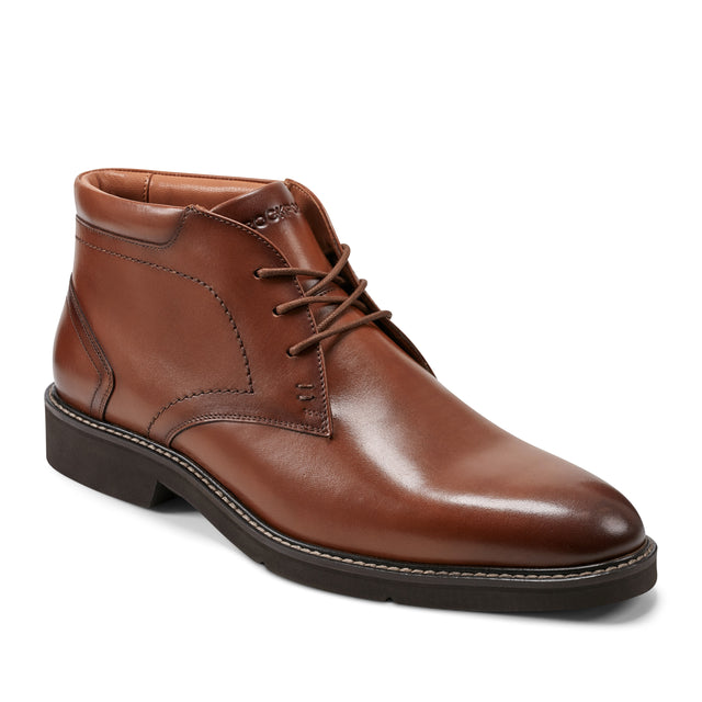 Rockport Men's Flynn Lace-up Almond Toe Casual Boots