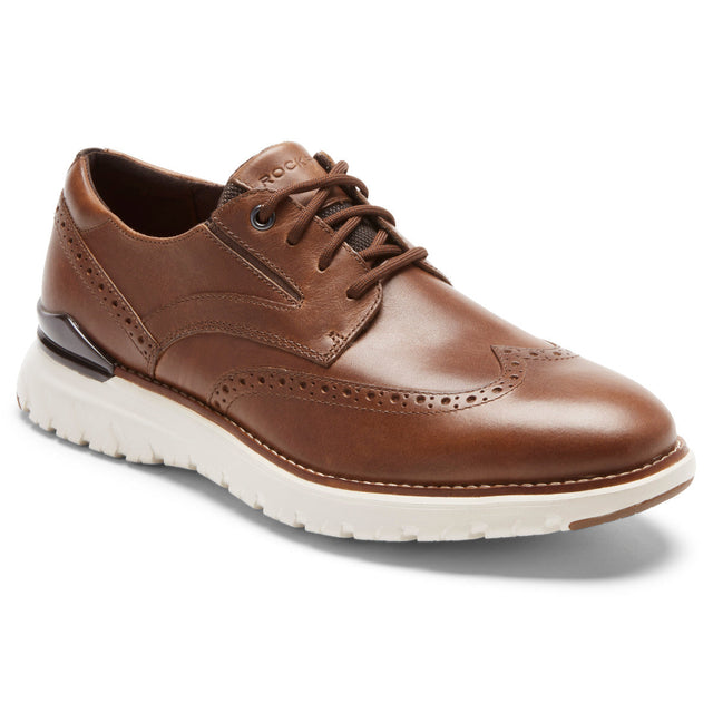 rockport Men's Total Motion Sport Wing Tip Walking Shoe