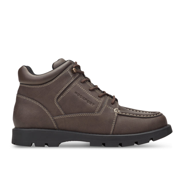 Rockport Men's Umber Waterproof Casual Moc Toe Trail Boots