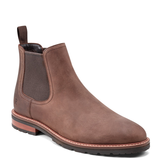 rockport Men's Cassius Slip-on Almond Toe Boots