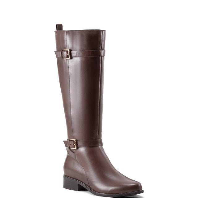 rockport Women's Harper Riding Boot with Buckle