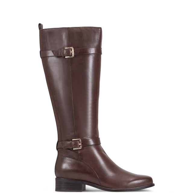 Rockport Women's Harper Riding Wide Calf Boot With Buckle