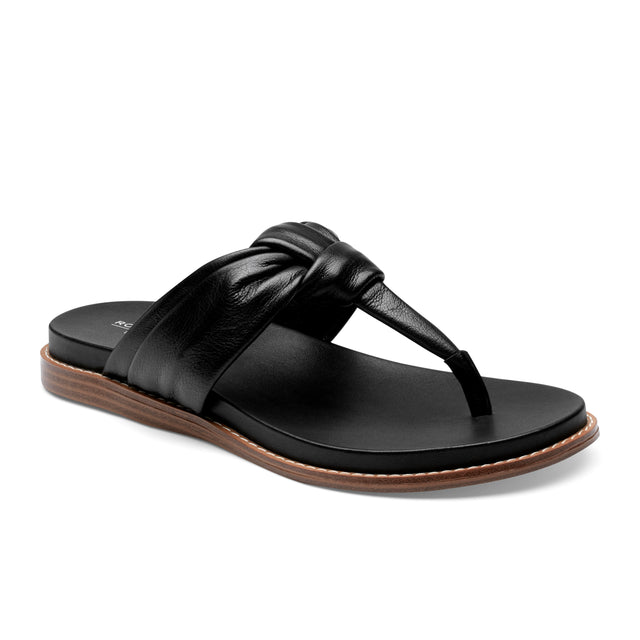 Rockport Women's Osarra Open Toe Thong Casual Flat Sandals