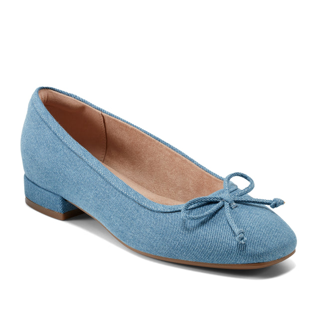 Rockport Women's Sadie Square Toe Slip-on Ballet Dress Flats