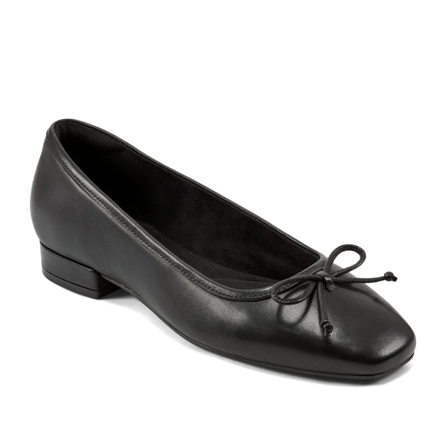 rockport Women's Sadie Square Toe Slip-on Ballet Dress Flats