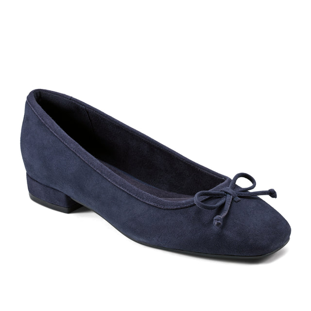 Rockport Women's Sadie Square Toe Slip-on Ballet Dress Flats