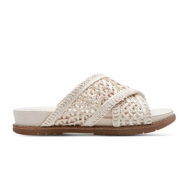 Rockport Women's Zora Open Toe Slip-on Flat Casual Sandals