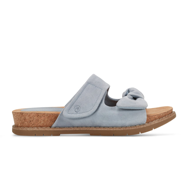 Rockport Women's Zova Slip-on Open Toe Flat Casual Sandals