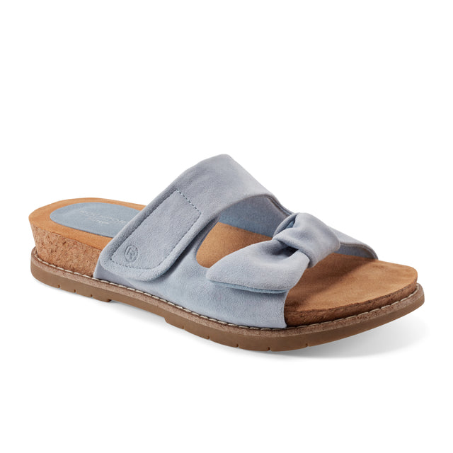 rockport Women's Zova Slip-on Open Toe Flat Casual Sandals