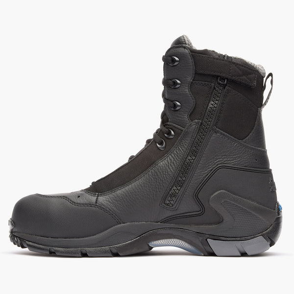 Rocky Boots Rocky 1st Med Carbon Fiber Toe Puncture-Resistant Side-Zip Waterproof Public Service Boot