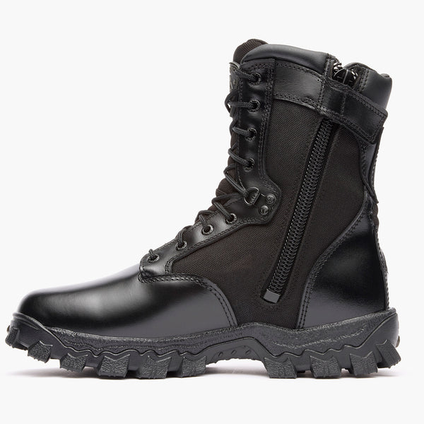 Rocky Boots Rocky Alpha Force Zipper Waterproof Public Service Boot
