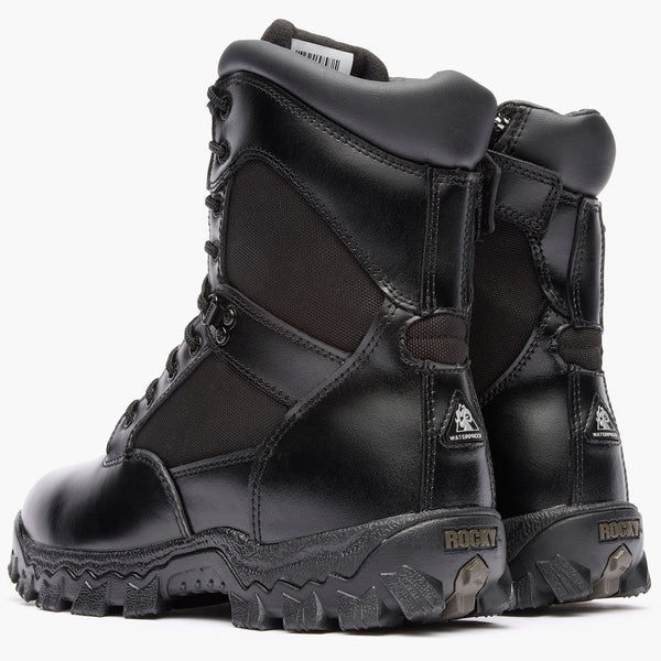 Rocky Boots Rocky Alpha Force Zipper Waterproof Public Service Boot