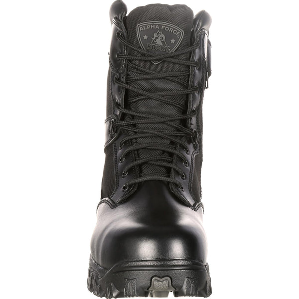 Rocky Boots Rocky AlphaForce Zipper Composite Toe Public Service Boot