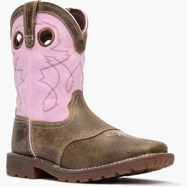 Rocky Boots Rocky Big Kids’ Legacy 32 Waterproof Western Boot