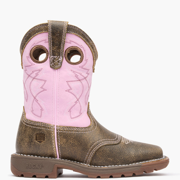rocky boots Rocky Big Kids’ Legacy 32 Waterproof Western Boot