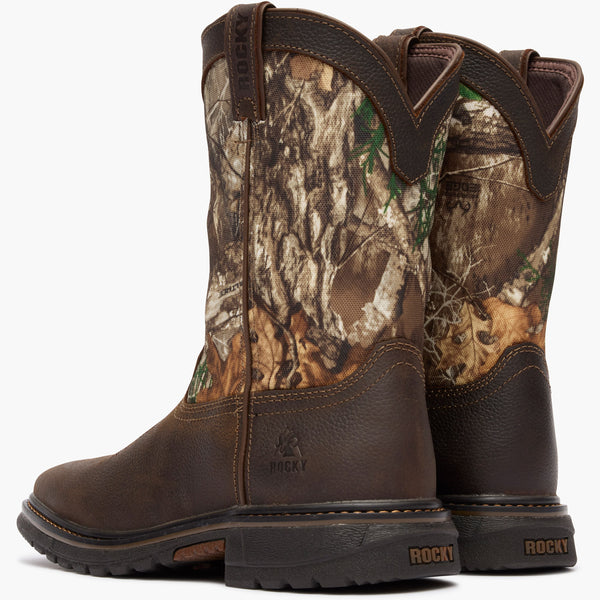 Rocky Boots Rocky Big Kids' Ride FLX Waterproof Western Boot