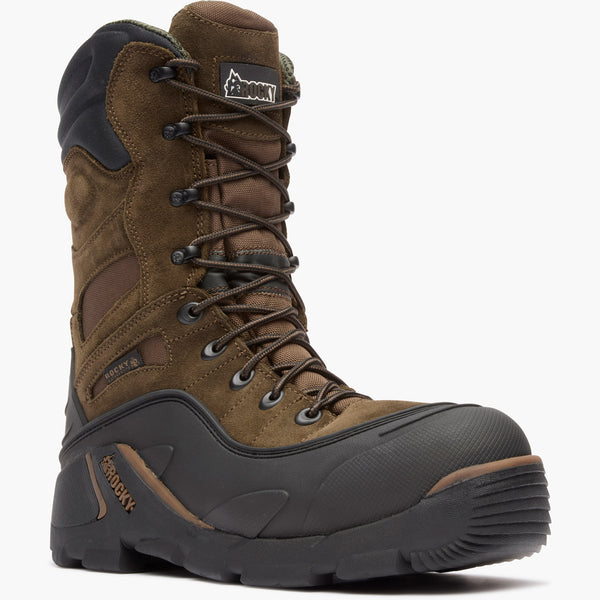 Rocky Boots Rocky Blizzard Stalker Waterproof 1200G Insulated Boot Brown
