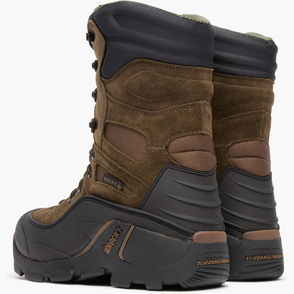 Rocky Boots Rocky Blizzard Stalker Waterproof 1200G Insulated Boot Brown