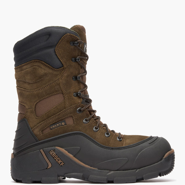 rocky boots Rocky Blizzard Stalker Waterproof 1200G Insulated Boot Brown