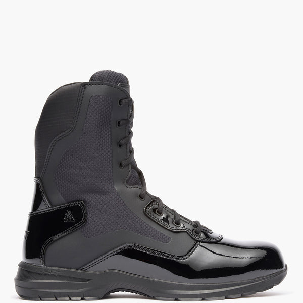 rocky boots Rocky Cadet 8" Black Side Zip Public Service Boot