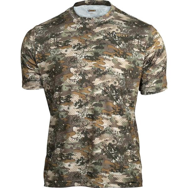 Rocky Boots Rocky Camo Short-Sleeve Performance Tee Shirt RTE
