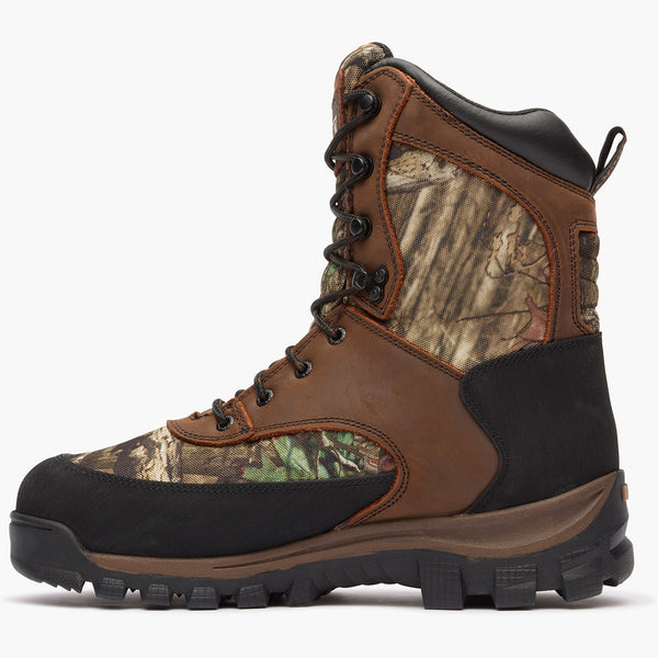 Rocky Boots Rocky Core Waterproof 800G Insulated Outdoor Boot BROWN AND MOSSY OAK BRK UP INF