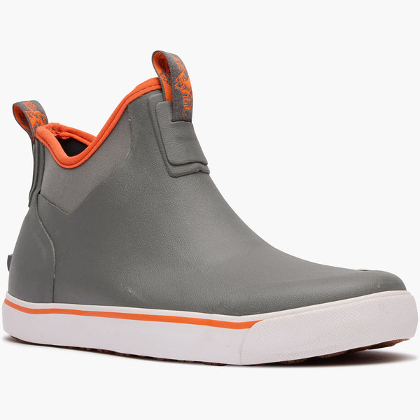 Rocky Boots Rocky Dry-Strike Waterproof Gray & Orange Deck Boot