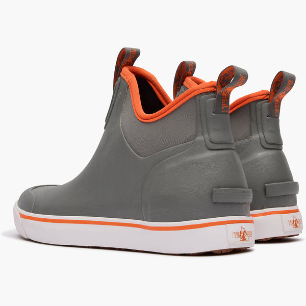 Rocky Boots Rocky Dry-Strike Waterproof Gray & Orange Deck Boot