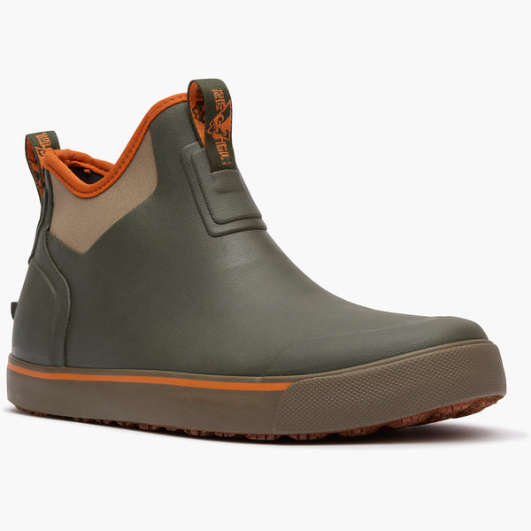 Rocky Boots Rocky Dry-Strike Waterproof Green & Orange Deck Boot
