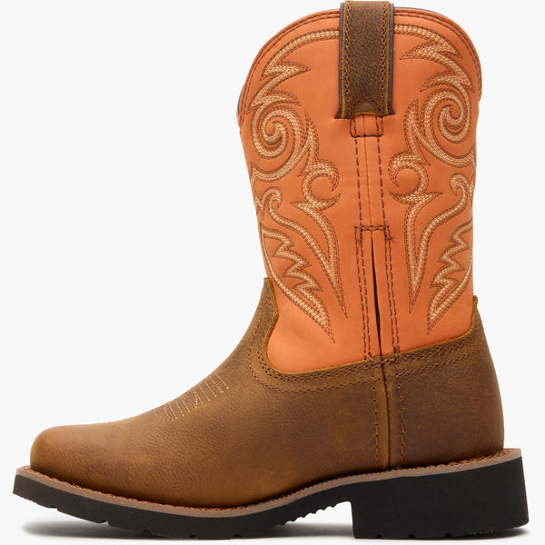 Rocky Boots Rocky Kid’s MonoCrepe Western Boot Orange