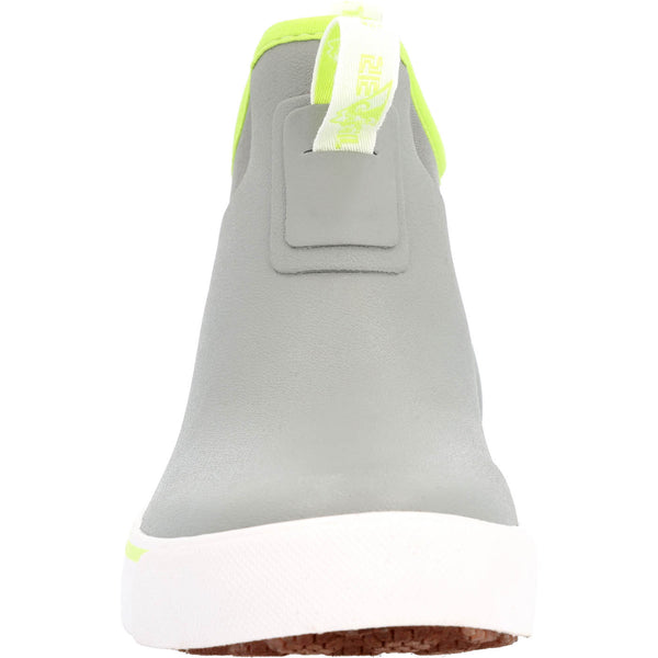 Rocky Boots Rocky Kids Dry-Strike Waterproof Charcoal & Lime Deck Boot