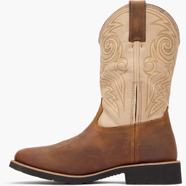Rocky Boots Rocky MonoCrepe 12” Waterproof Western Boot BROWN & BONE