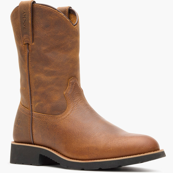 Rocky Boots Rocky Monocrepe Unlined Pull-On Western Boot
