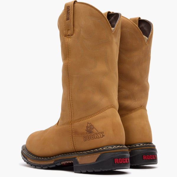 Rocky Boots Rocky Original Ride Branson Roper Waterproof Western Boots