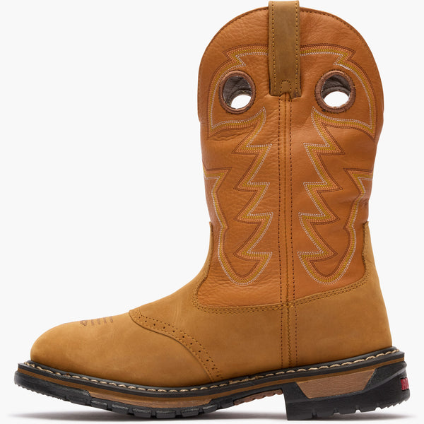 Rocky Boots Rocky Original Ride Branson Saddle Roper Waterproof Western Boot