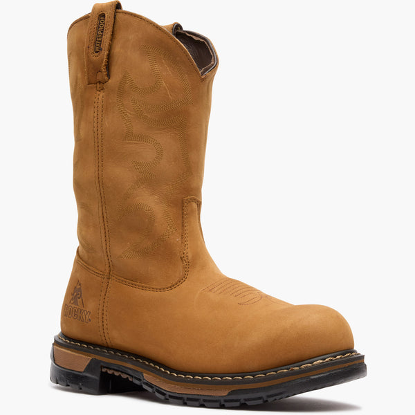 Rocky Boots Rocky Original Ride Branson Steel Toe Waterproof Western Boots