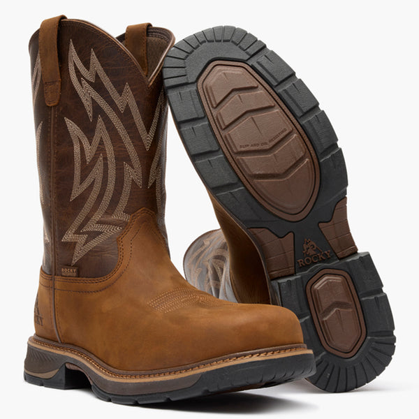 Rocky Boots Rocky Original Ride LTE Carbon Toe Western Boot