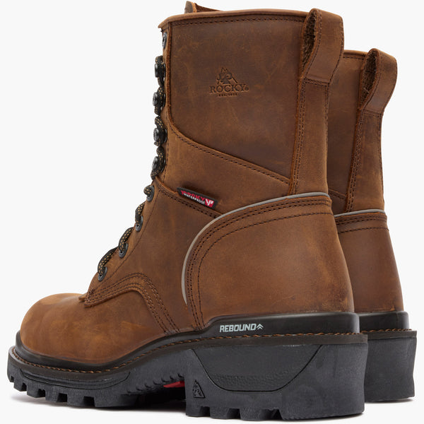 Rocky Boots Rocky Rams Horn Logger Composite Toe Work Boot