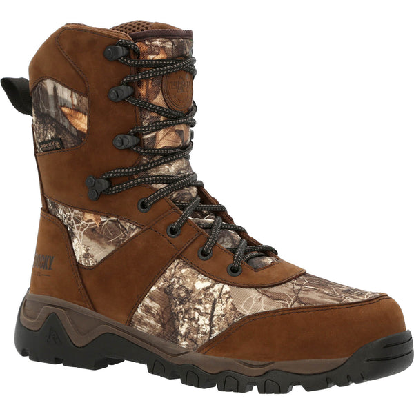 rocky boots Rocky Red Mountain Waterproof 800g Insulated Outdoor Boot Realtree Edge