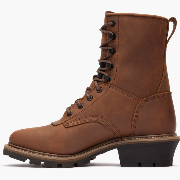 Rocky Boots Rocky Square Toe Logger Waterproof Work Boot